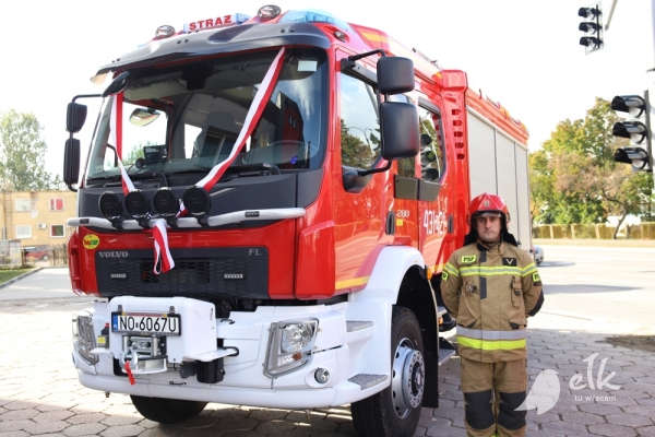 Nowy wóz strażacki