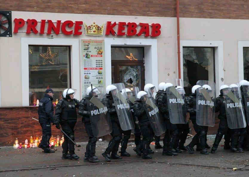 Zamieszki w Ełku